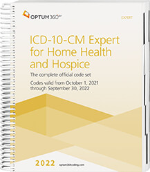 ICD-10-CM Expert for Home Health 2022 Book Cover