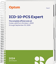 ICD-10-PCS Expert 2024 Book Cover