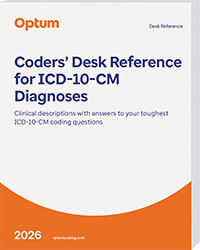 Coders' Desk Reference for Diagnoses (ICD-10-CM) 2026 Book Cover
