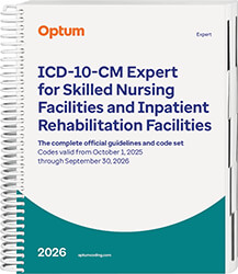 ICD-10-CM Expert for Skilled Nursing Facilities and Inpatient Rehab 2026 Book Cover