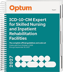 ICD-10-CM Expert for Skilled Nursing Facilities and Inpatient Rehab 2027 Book Cover
