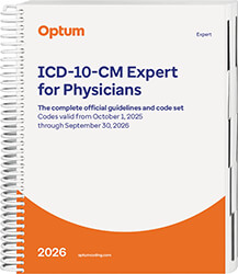 ICD-10-CM Expert for Physicians 2026 Book Cover